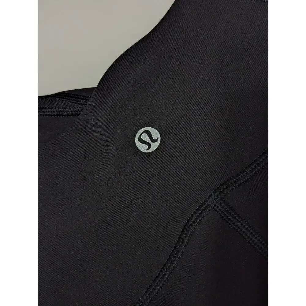 Lululemon Train Times 7/8 Pants 25in Leggings Black Womens 2 Sportswear Workout